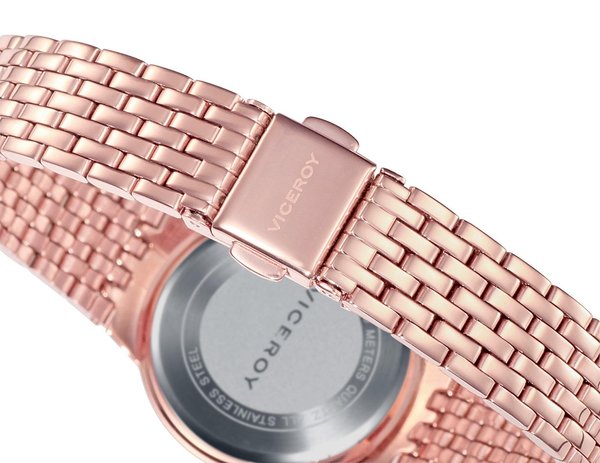 Pink IP Steel Watch