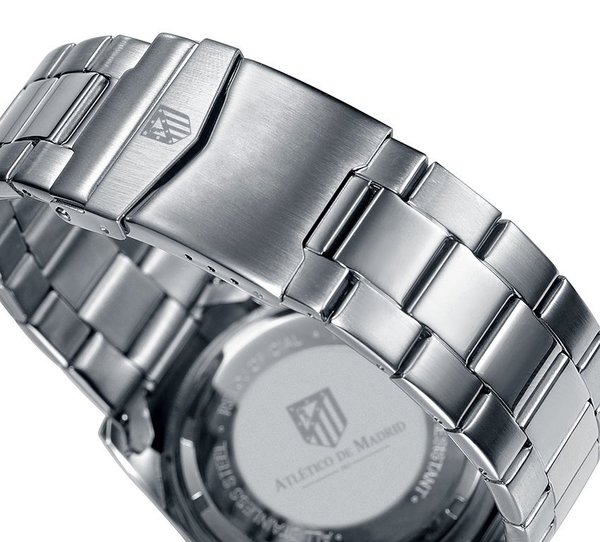 Steel watch Atletico De Madrid Pin Gift Silver