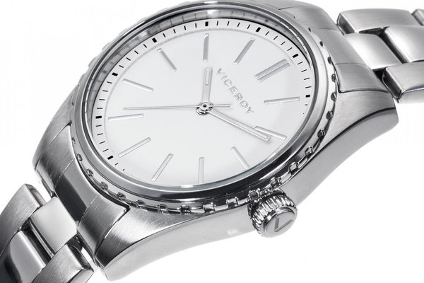 White Dial Steel Watch