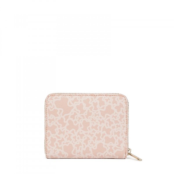 Small Kaos Mini Canvas Wallet Pink