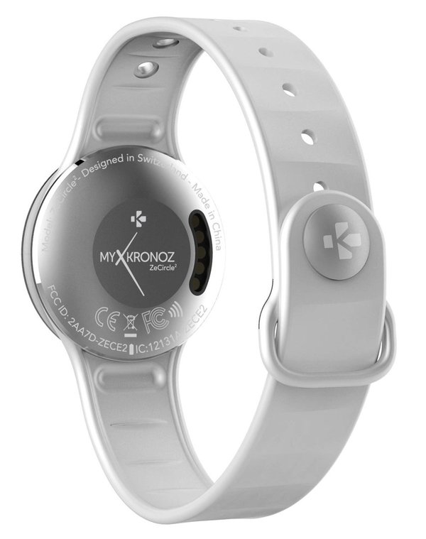 ZeCircle 2 White Activity Tracker with contactless payment
