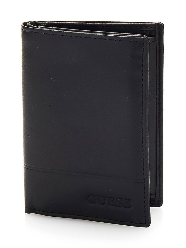 Beau Real Leather Wallet Gray